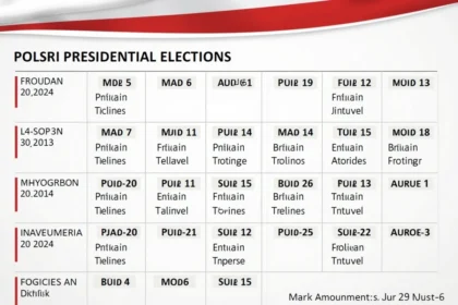 Wybory prezydenckie 2025: Terminy, kandydaci i głosowanie